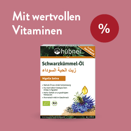 Hübner Schwarzkümmelöl - jetzt bei VITALIA kaufen