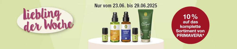 10% Rabatt auf Artikel von Primavera - im Juni bei VITALIA sparen!