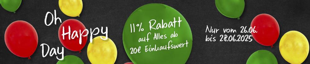 Sommerrabatt bei VITALIA - spare jetzt 11% auf Alles ab 20€ Einkaufswert