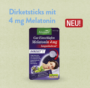 Alsiroyal Gut Einschlafen Melatonin 4 mg bei VITALIA kaufen