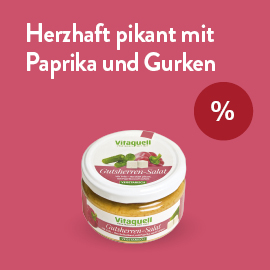 Vitaquell vegetarische Salatvielfalt - jetzt bei VITALIA kaufen
