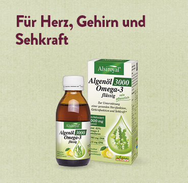 Alsiroyal Algenöl Omega-3 3000 flüssig bei VITALIA kaufen