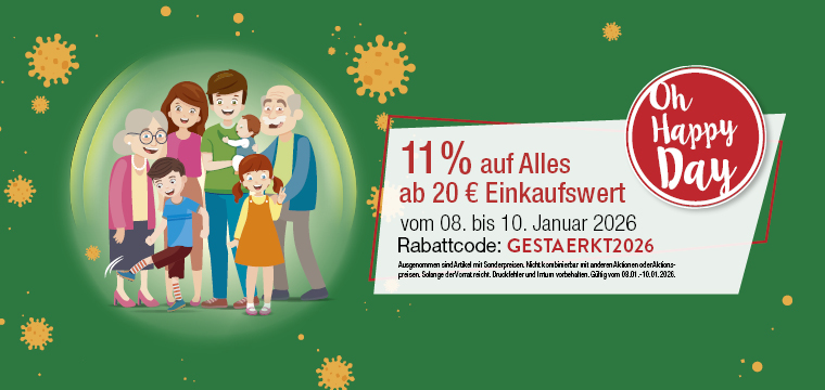 VITALIA Oh Happy Day vom 08.01 - 10.01.2026 11 % auf alles