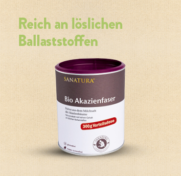 Sanatura Akazienfaser - jetzt bei VITALIA zum Aktionspreis kaufen