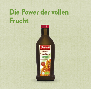 Donath Vollfrucht Sanddorn - jetzt bei VITALIA zum Aktionspreis kaufen