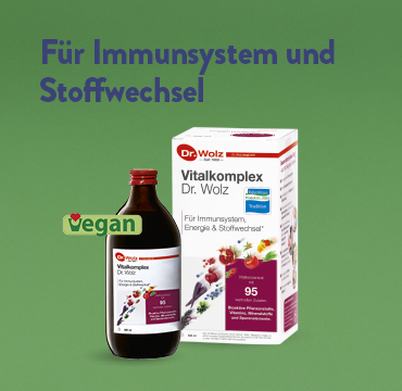Vitalkomplex von Dr. Wolz - jetzt bei VITALIA zum Aktionspreis kaufen