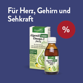 Alsiroyal Algenöl 3000 Omega-3 flüssig - jetzt bei VITALIA kaufen