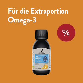 Dr. Budwig Algenöl Orange - jetzt bei VITALIA Reformhaus zum Aktionspreis kaufen