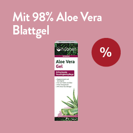 Hübner Aloe Vera Gel - jetzt bei VITALIA Reformhaus zum Aktionspreis kaufen