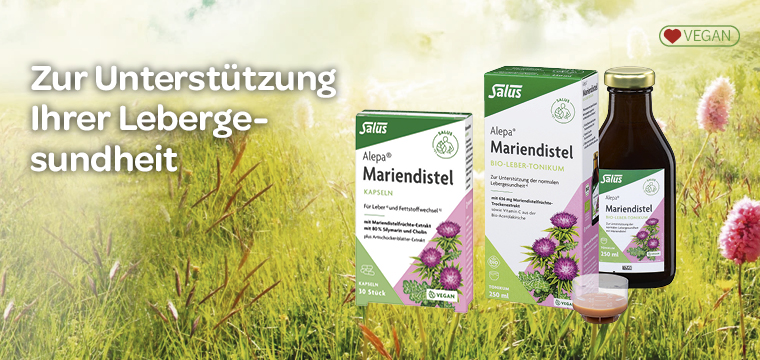 Salus Alepa Mariendistel Tonikum und Kapseln
