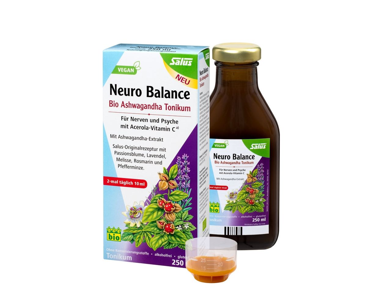 salus neuro balance ashwagandha tonikum 250 ml