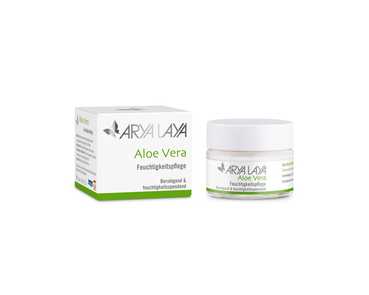 Arya Laya Aloe Vera Feuchtigkeitspflege | VITALIA Reformhaus Onlineshop