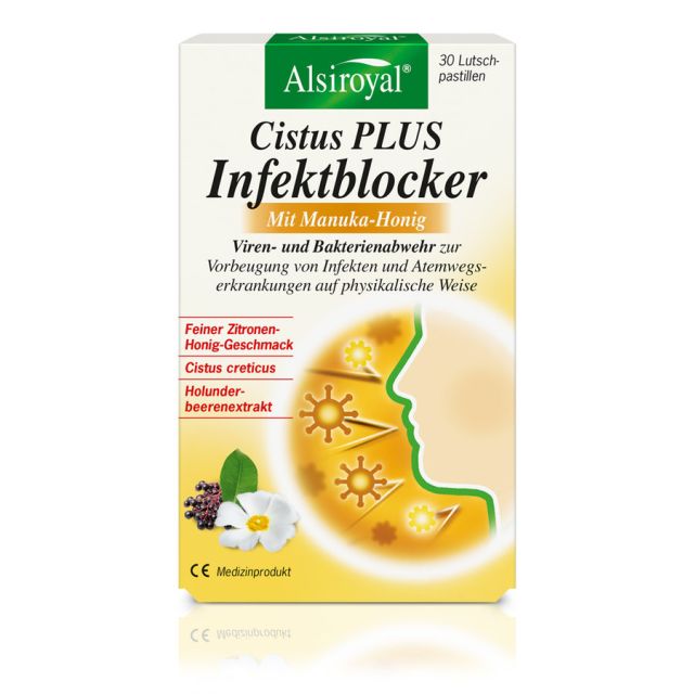 Alsiroyal Cistus PLUS Infektblocker mit Manuka-Honig