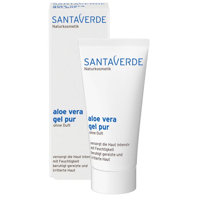 SANTAVERDE aloe vera gel pur ohne Duft 50 ml