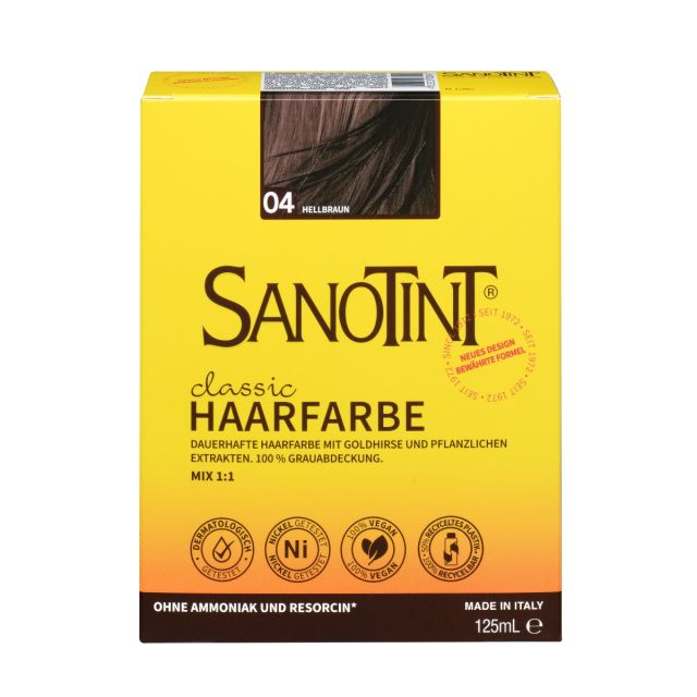 Sanotint  Haarfarbe Nr.4 Hellbraun 125 ml