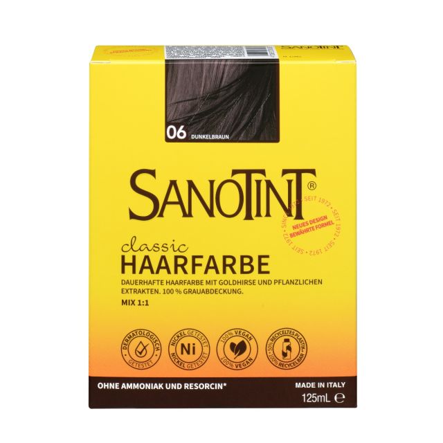 Sanotint  Haarfarbe Nr.6 Dunkelbraun 125 ml