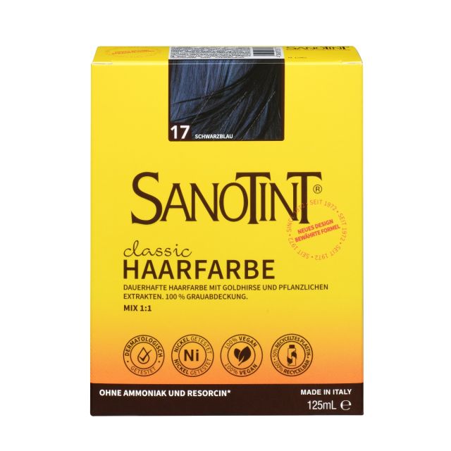 Sanotint  Haarfarbe Nr.17 Schwarzblau 125 ml