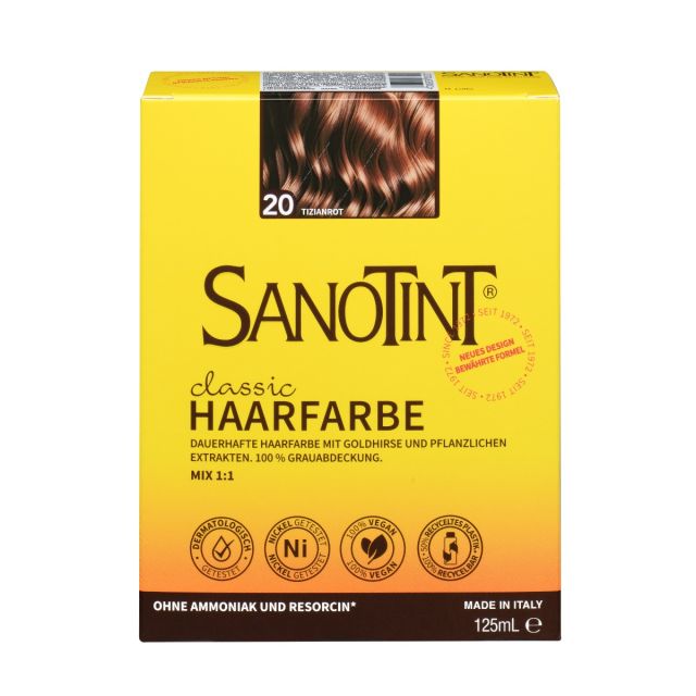 Sanotint Haarfarbe Nr. 20 Tizianrot
