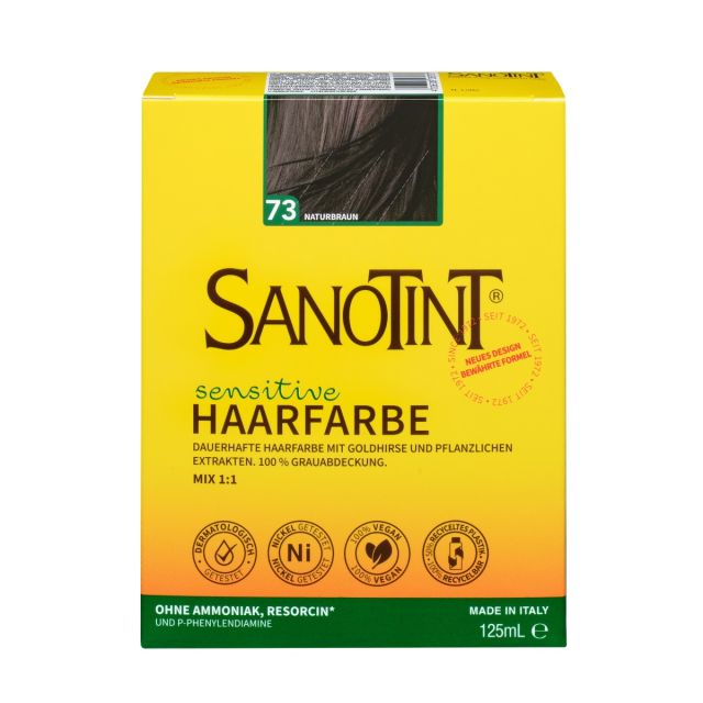 Sanotint Haarfarbe Sensitive light Nr. 73 Naturbraun