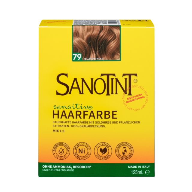 Sanotint Haarfarbe Sensitive light Nr. 79 Hellblond Gold