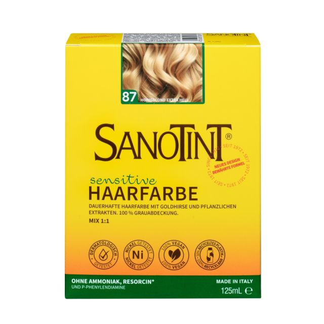 Sanotint Haarfarbe Sensitive light Nr. 87 Honigblond Hell