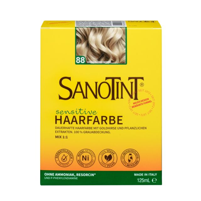 Sanotint Haarfarbe Sensitive light Nr. 88 Honigblond Mittel 125 ml