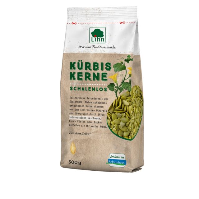 Lihn Kürbiskerne schalenlos 500 g