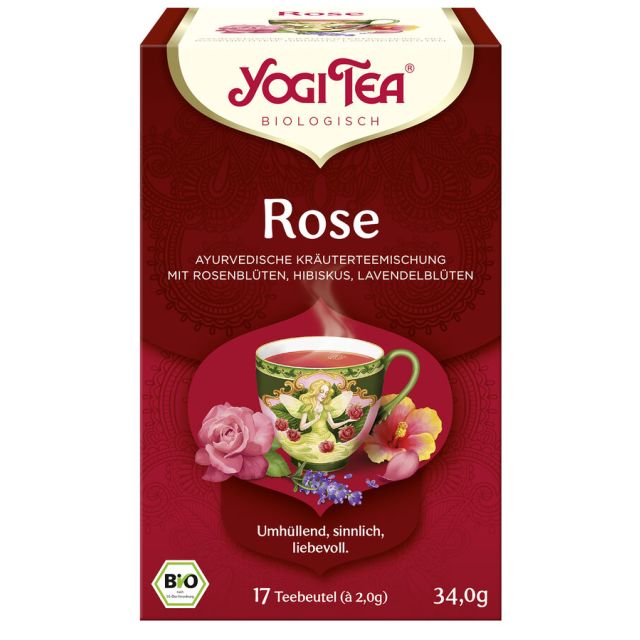 YogiTea Bio Rose 17 Filterbeutel