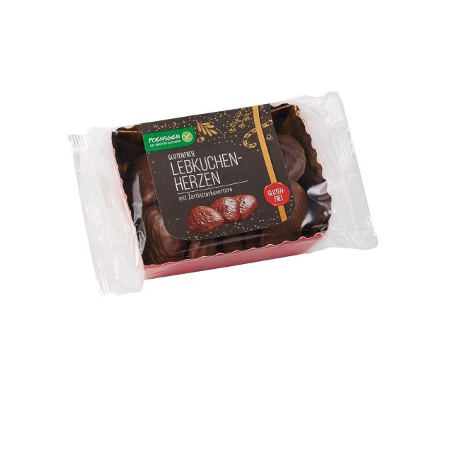 Poensgen glutenfreie Lebkuchenherzen 175 g
