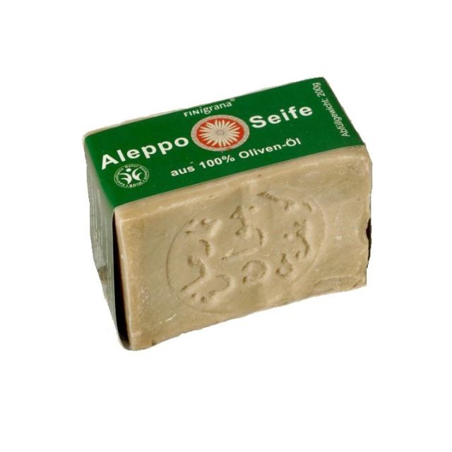 Aleppo Seife aus 100% Oliven-Öl 200 g