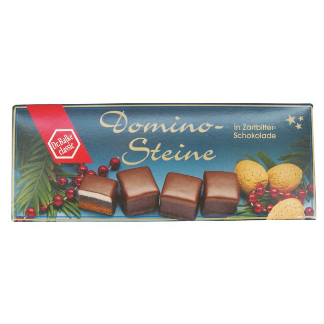 Dr. Balke Domino-Steine in Zartbitterschokolade 125 g