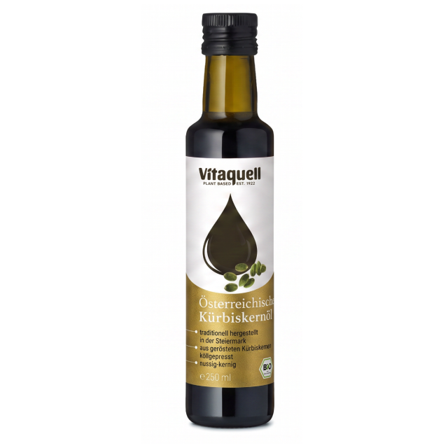 Vitaquell Österreichisches Kürbiskernöl 250 ml