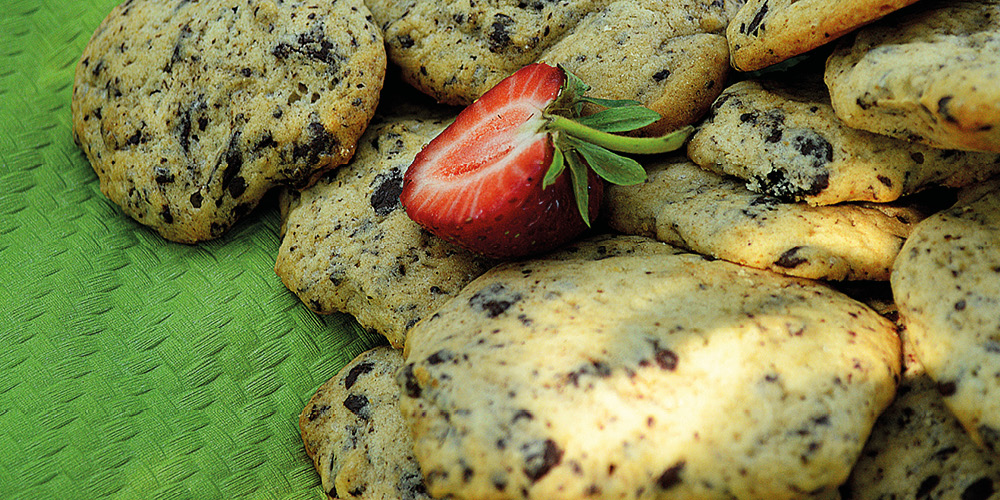 VITALIA Rezept Banner Vegan Chocolate Chip Cookies